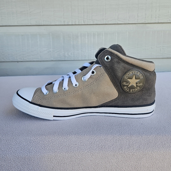 Converse CTAS High Street Mid Cargo Brown Sneakers Men SZ 10.5 Shoe A11651C - Picture 3 of 11
